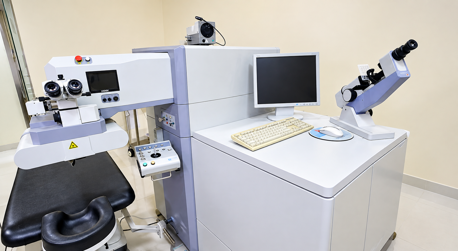 Diagnostic equipment area at the hospital