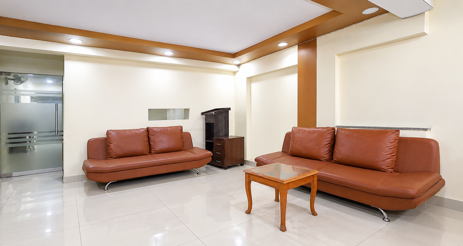 Patient lounge and waiting space