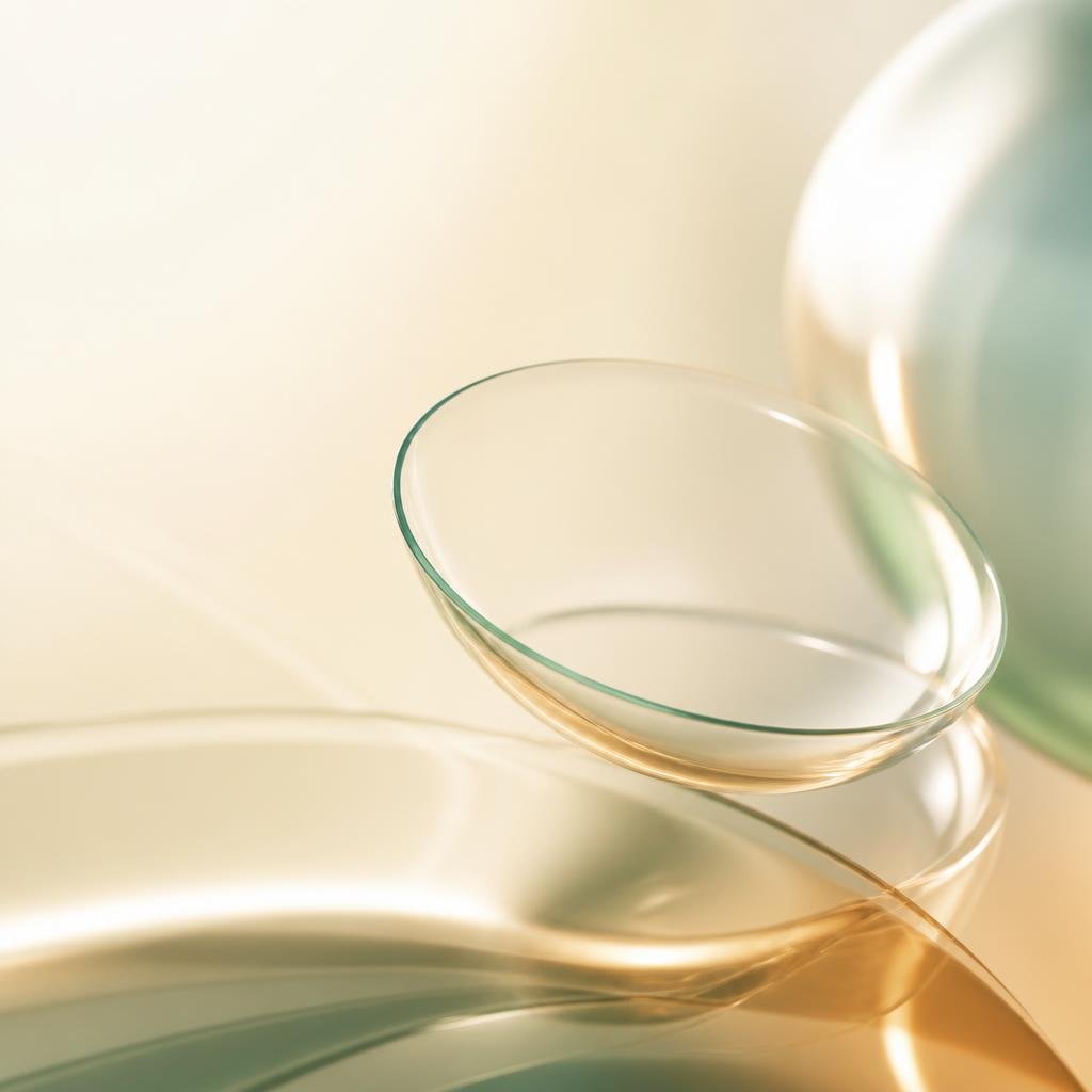 Abstract lens-planning visual for cataract care